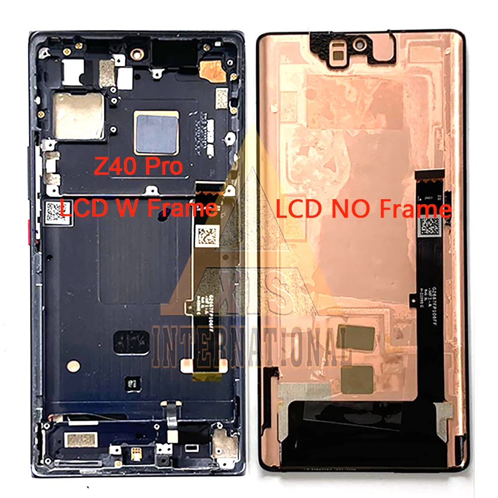 ZTE Axon 30 Pro Plus LCD 30 40 Ultra LCD ÷ ũ  ġ г, ZTE Nubia Z30 Pro Z40 Pro LCD ӿ  Amoled