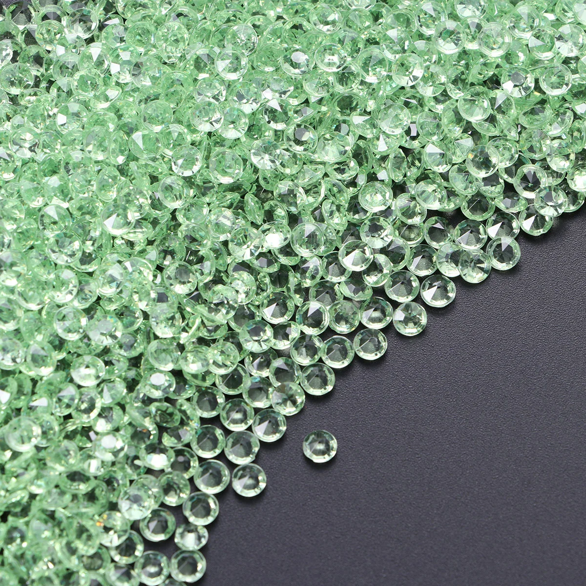 Twenty Thousand Pcs Acrylic Rhinestone Bright Color Craft Rhinestone Crystal Accessories Vase Fillers Fake Diamonds Clear Gems 5