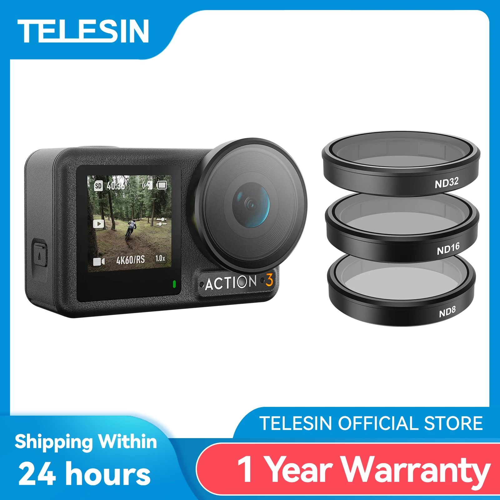 Dji Action 3 Accessories Camera Accessories Lens Filter Set