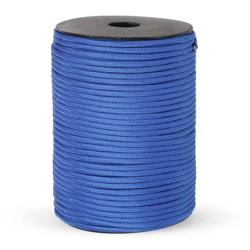 100/50M 550 Military Standard 9-Core Paracord Rope 4mm Outdoor Parachute Cord Survival Umbrella Tent Lanyard Strap Clothesline - Image 16