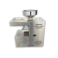Electric Oil Press Machine Extractor Peanut / Sesame Stainless Steel Screw-type Oil Expeller SG30-1 1