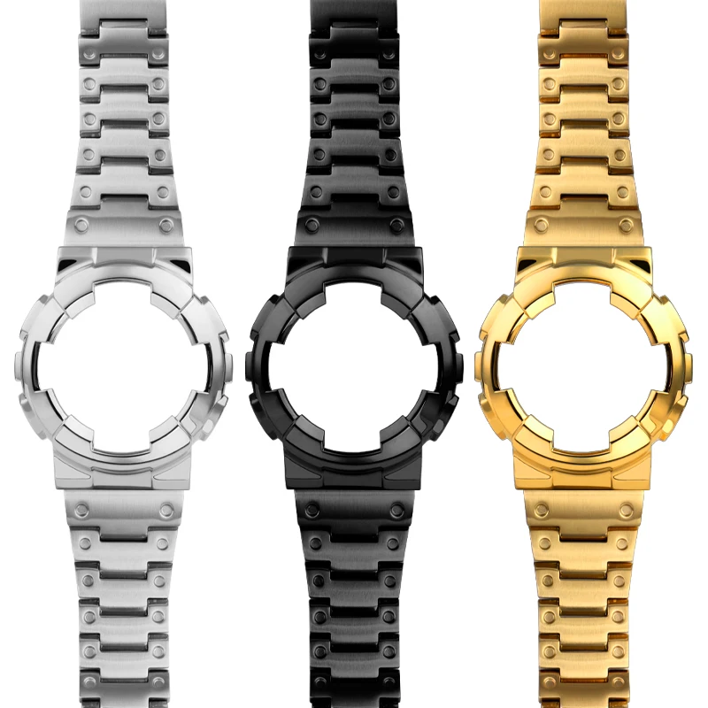 GA100/GA110/GA120 Mod Kit Stainless steel watch case watch band