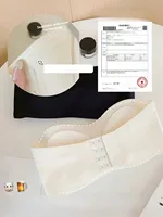 Wireless Strapless Bra Women's Thin Anti-Slip Seamless Wrap Chest Tube Top Prevent Exposure Small Chest Gathered Bra Summer - Image 3