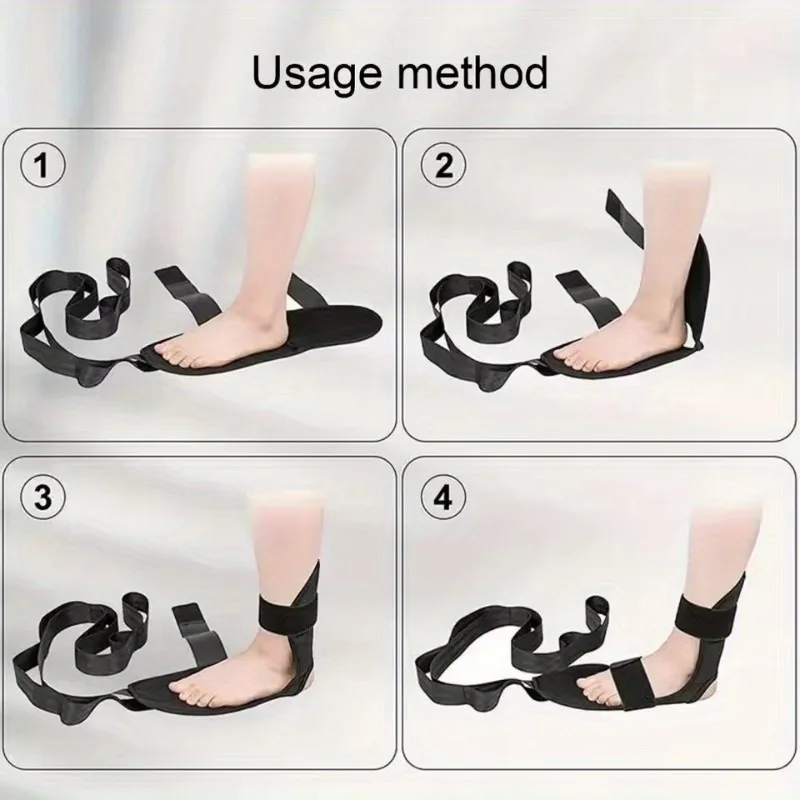 Yoga Leg Stretching Band Flexibility Stretching Band Rehabilitation Fitness Band Plantar Fasciitis Training Belt Foot Care