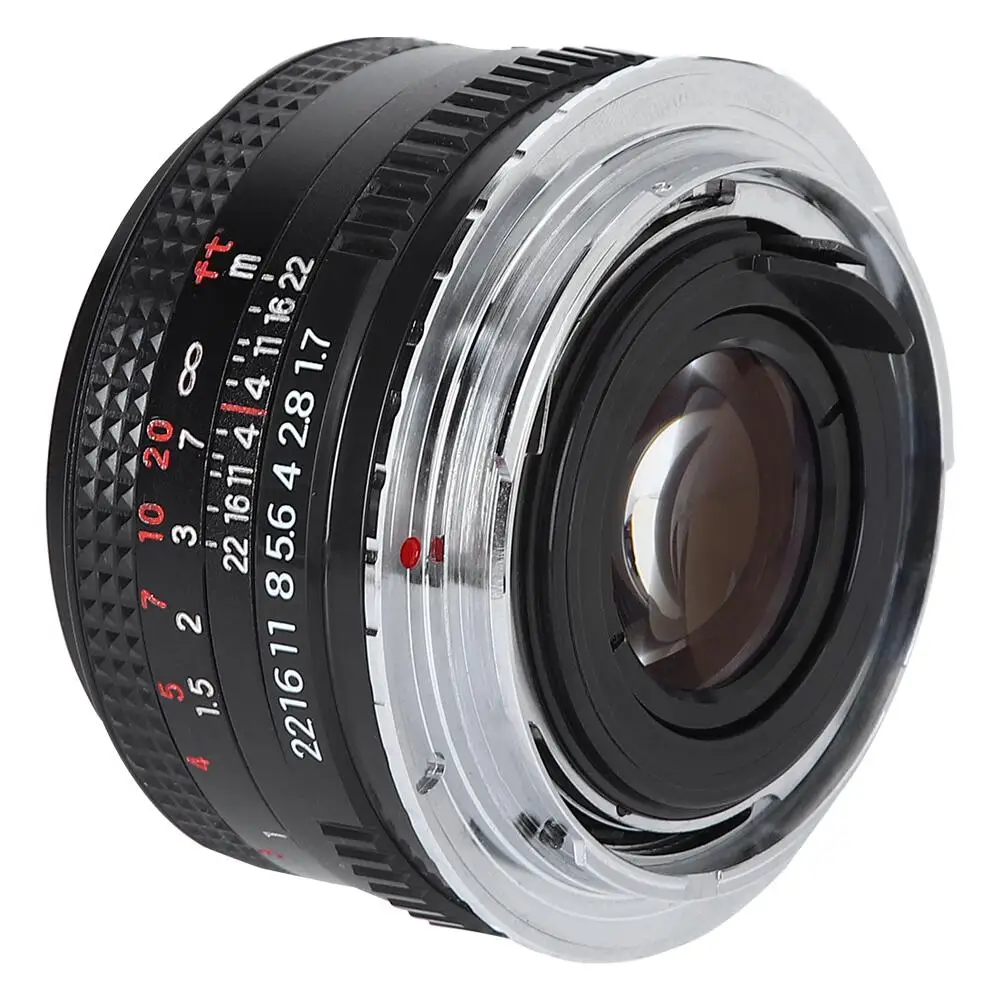 펜탁스 PK 카메라용 수동 초점 렌즈, 50mm F1.7 풀 프레임 렌즈, 펜탁스 PK 마운트용