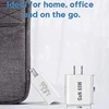USB-C Quick Charging Plug AU EU UK US 65W PD Charger USB For iPhone 14 Xiaomi HUAWEI Samsung Fast Charge block 3
