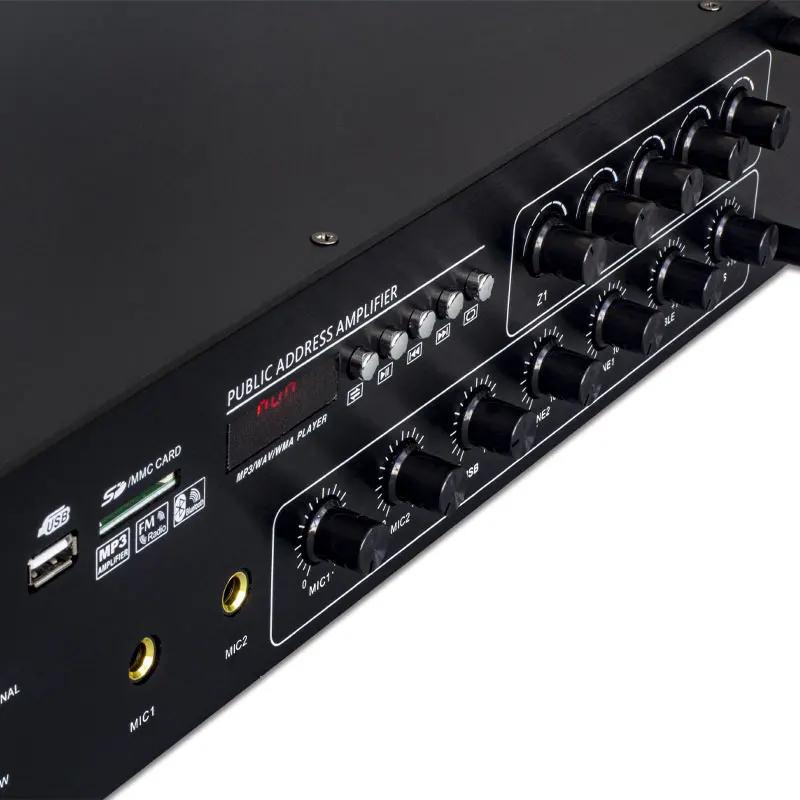 2026 L-2100 정전압 PA 앰프 120W 전문가용 가정, 캠퍼스, 공공 방송 오디오 시스템