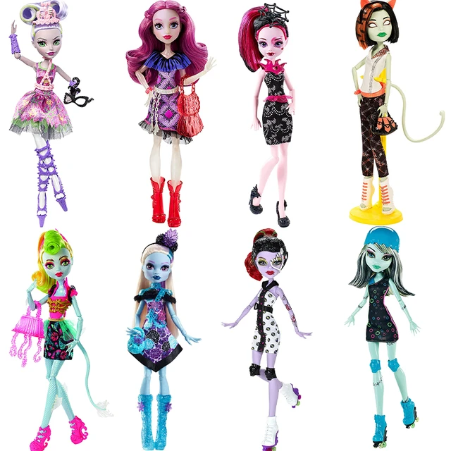 Monster High Original Ghouls Regra Frankie Stein Boneca Scaris Cidade De  Fritos Abbey Bombeável Grandes Scorier Reef Brinquedos Para Meninas -  Bonecas - AliExpress