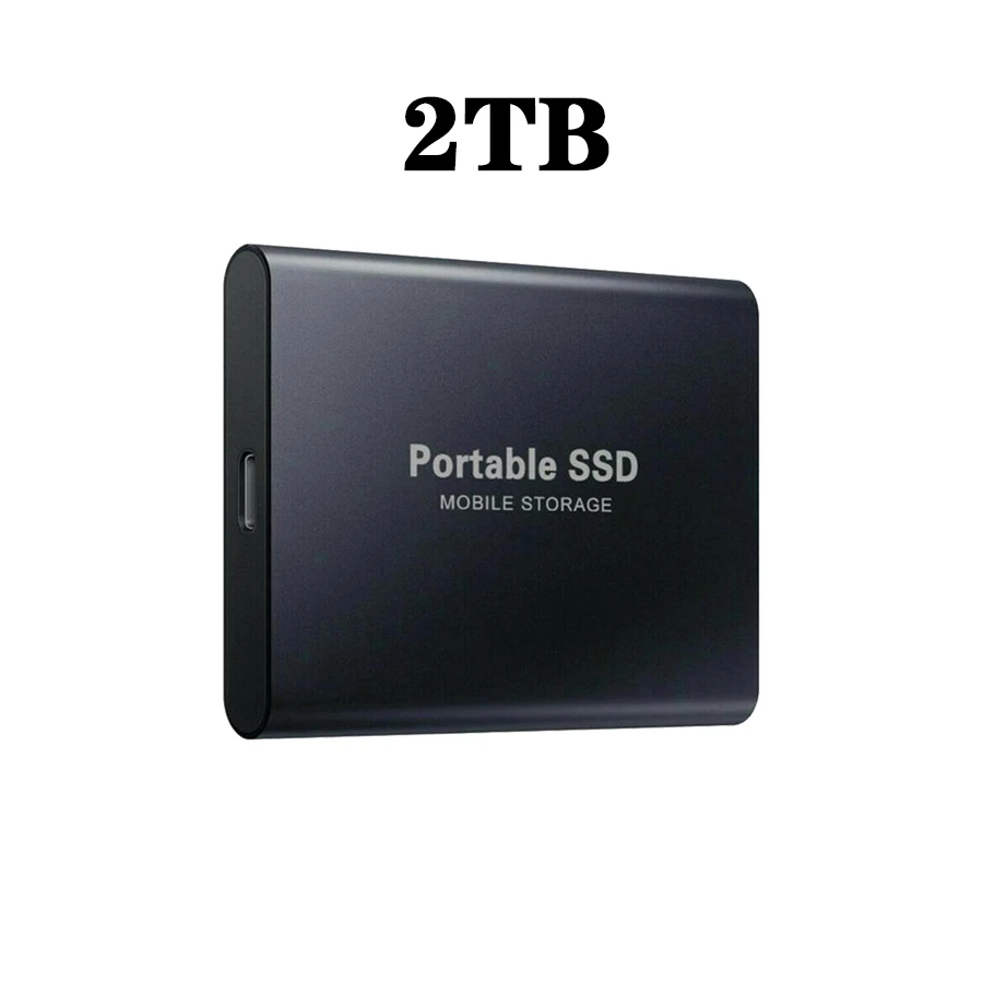 the biggest external hard drive Portable 100% New Original External Hard Drive Disks USB 3.1 4TB SSD Solid State Drives For PC Laptop Computer Storage Device external disk drive External Hard Drives