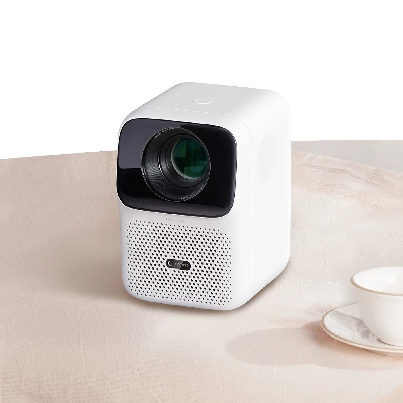 

Wanbo T4 Max 1080P Auto-Focus Intelligent Voice Wireless Wifi Home HD Mini Portable Projector 4k Home Theater
