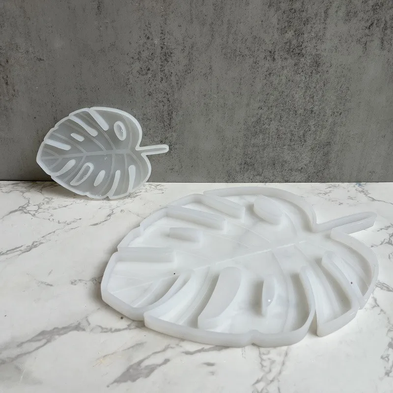 Large Autumn Maple Leaf Coaster Silicone Mould Concrete Epoxy Leaf Tray Mould DIY Crafts Making Materials Gypsum Art Making silicone mold,flower silicone mould