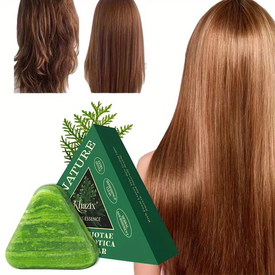 שמפו אנטי החלקה, בר שמפו מוצק, עיצוב נייד, רכיבים טבעיים, טיפוח עדין לשיער ללא גירויים