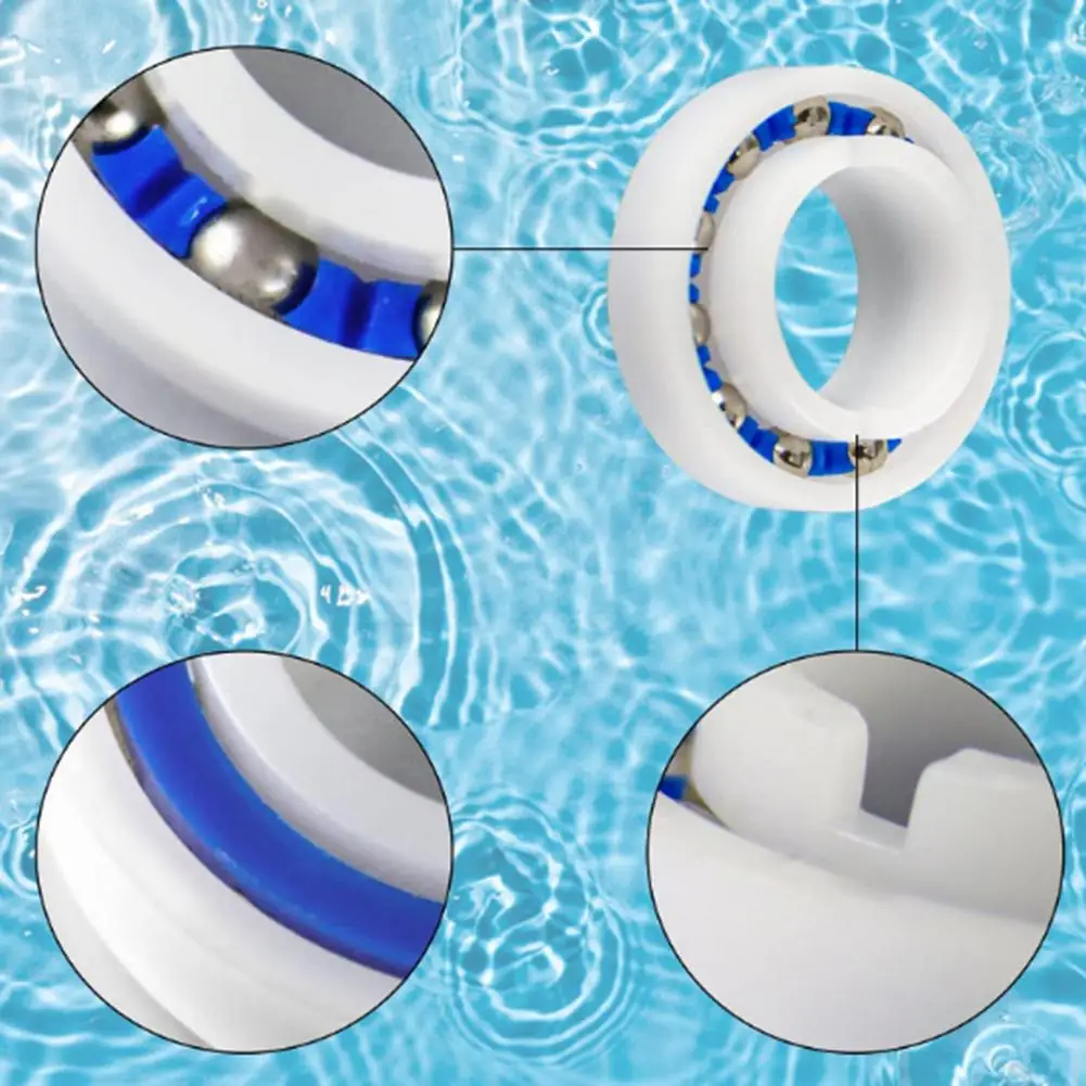 Pool Cleaner Wheel Bearing Part C60 C-60 4/8Pcs for Polaris 180 280 Roller Bearing Replacement Parts Swimming Pool Parts Tool Swimming Pool Accessory Mini Ball Bearings