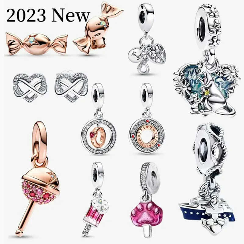 

Summer ice cream sugar surprise Charms Jewelry Making Original Luxury Designer Jewelry Women Bracelet Silver 925 pendant beads