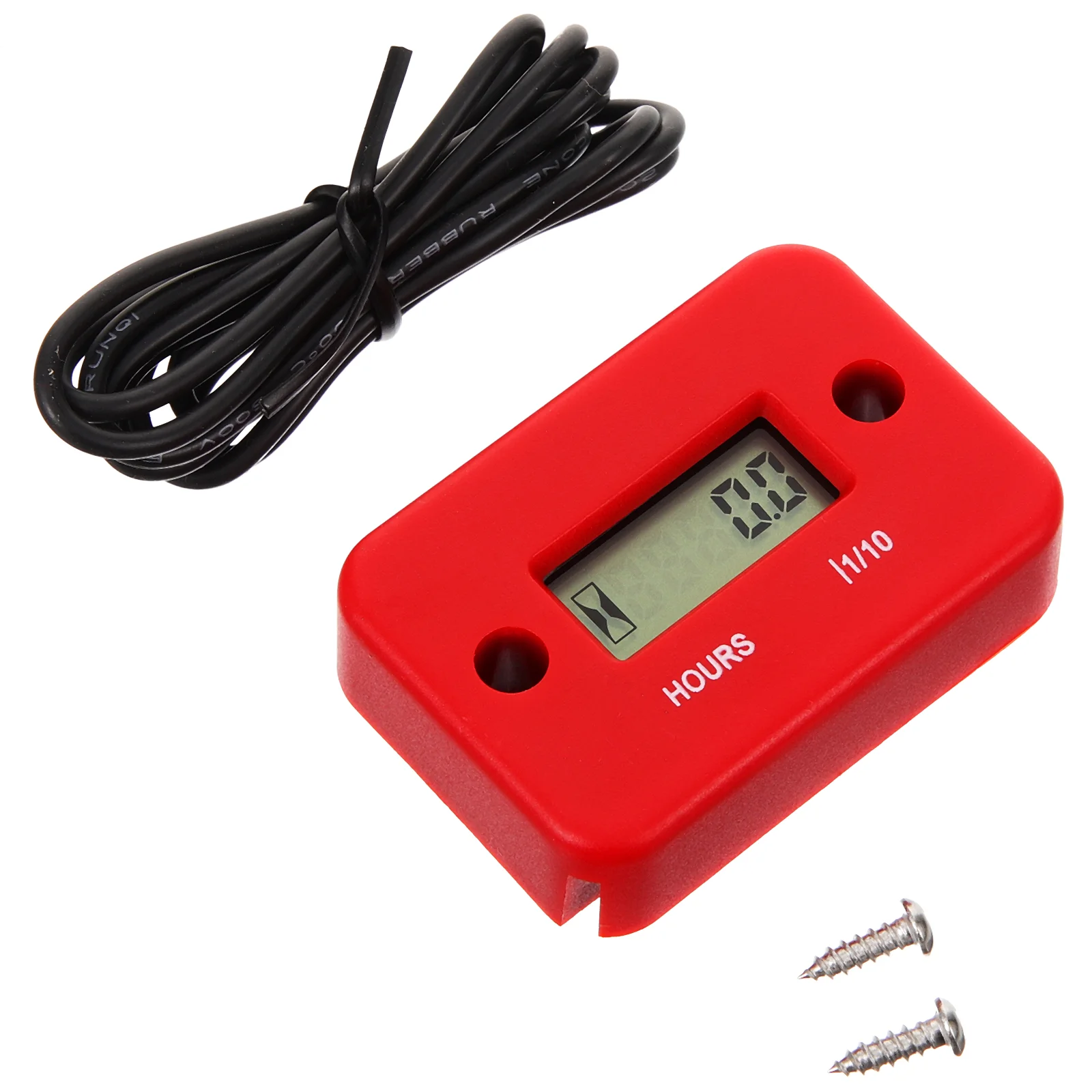 Motorcycle Tachometer Marine Dirt Bike Rpm Digital Speedometer for Abs Hour Meters Small Engines