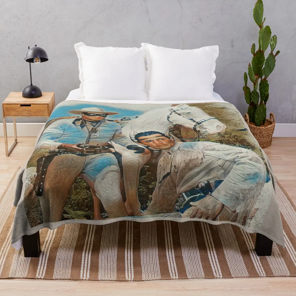 

The Lone Ranger - Swirl Throw Blanket Soft Big Blanket Sofa Quilt