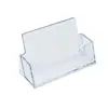 1/2/3/4/5/10pcs Clear Desk Shelf Box Storage Display Stand Acrylic Plastic Transparent Business Card Holder Place Card Holder 2