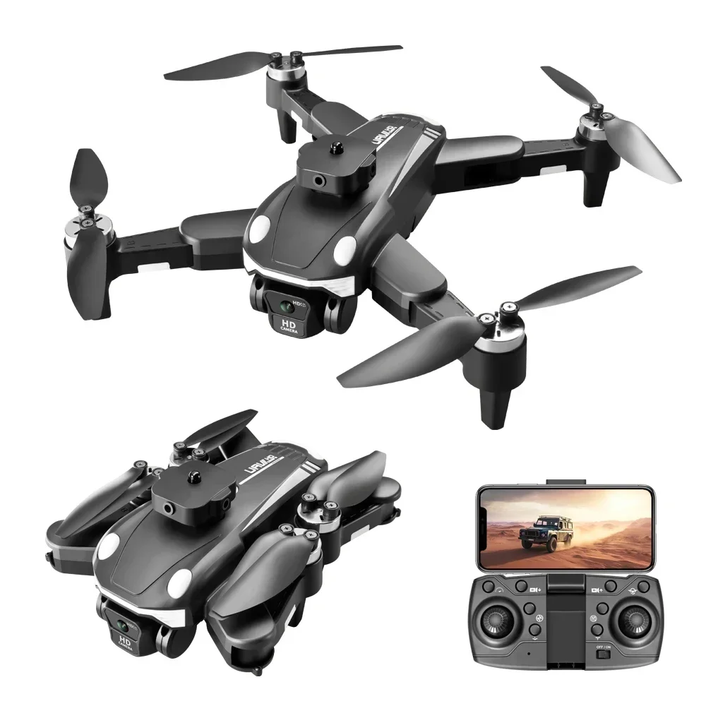 드론 고화질 카메라 및 WiFi FPV, 고화질 듀얼 폴딩 RC 쿼드콥터, 높이 유지 장치 포함