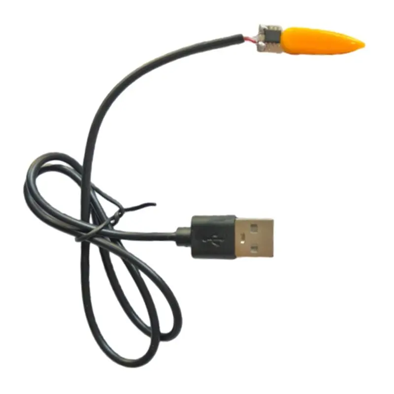 ABFI 화염 램프 회로 기판 5개 USB 5V LED 캔들 라이트 시뮬레이션 파티 바용
