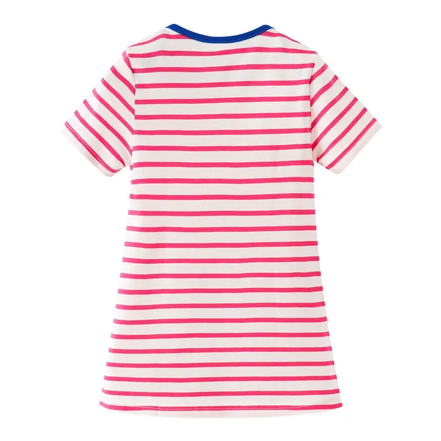 부드러운 소재로 만들어진 공룡 유아 드레스