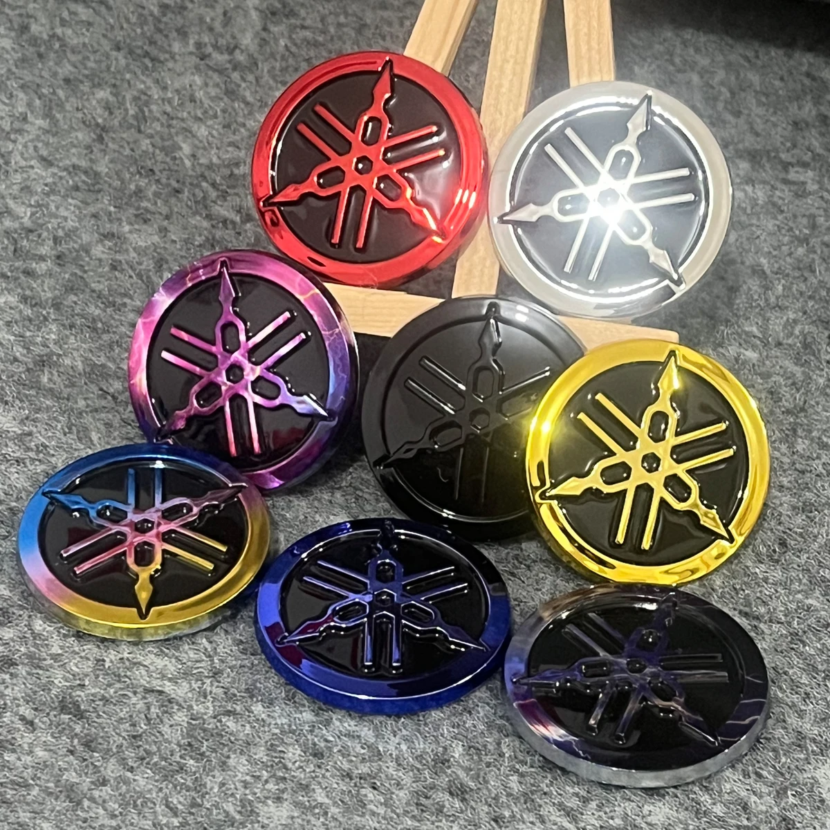 3D 야마하 오토바이 스티커 데칼 엠블럼 로고 데칼용