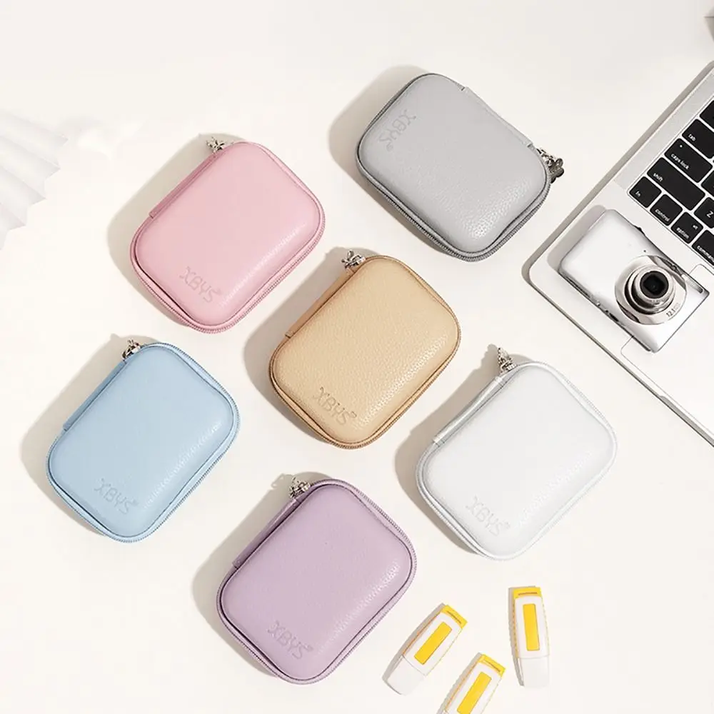 Portable Shockproof Camera Case Mini PU Leather Camera Holder Waterproof Storage Bag Camera Accessories