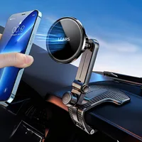 Lcars 360 ° Adjustable Dashboard Phone Car Mount Base, Equipped with Anti-Slip Silicone Clip and Magnetic Attachment, Suitable for All Smartphones, Car Phone Mount Base, Adjustable Phone Holder, Modern Phone Holder, Sturdy Fixing Design. - Image 5
