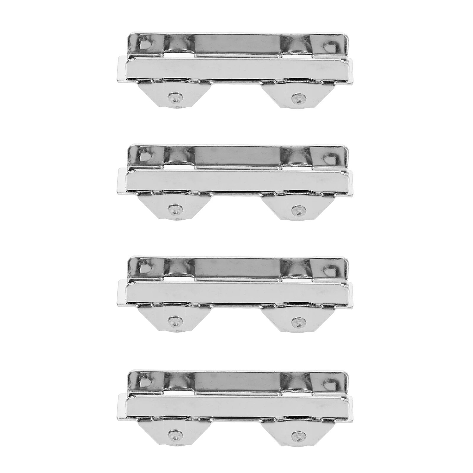 Sliding Patio Door Rollers Slotted Sliding Door Wheels Glass Pulley Shower Barn Wheels Replacement 4pcs