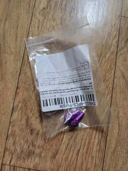 Aluminum Presta Valve Caps (4-Pack) Prevent Dust Leaks for MTB Road photo review