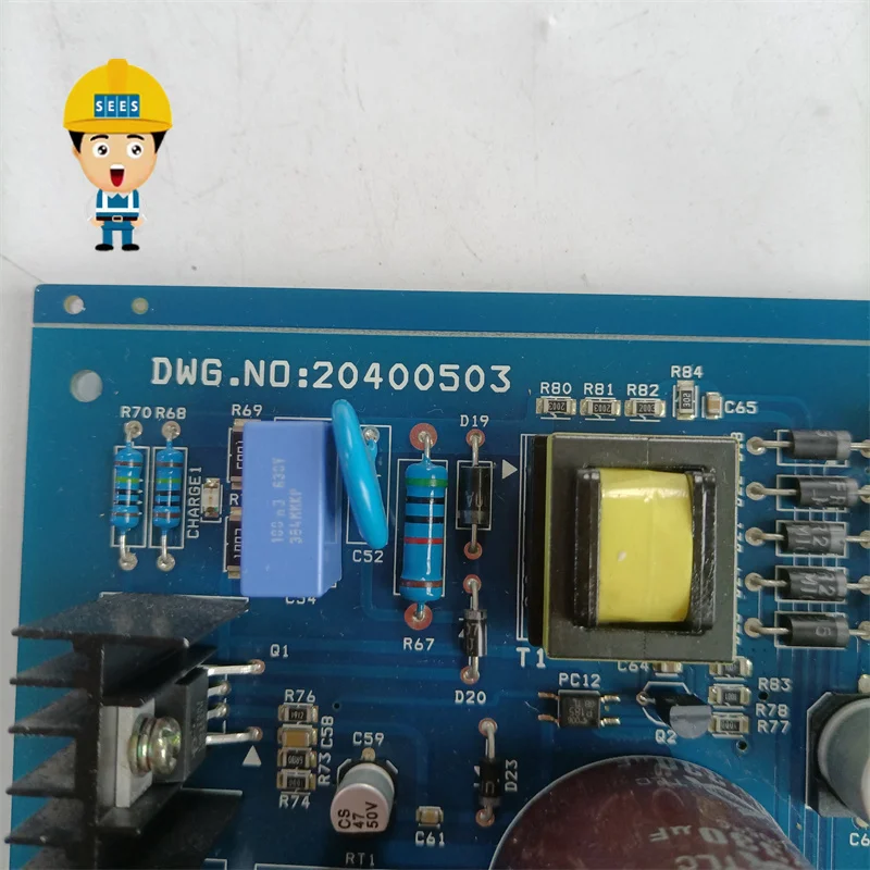 SEES Elevator Lift Parts Door machine board CTC REV2.0 CC-926 20400503 PCB Card Use for STVF9