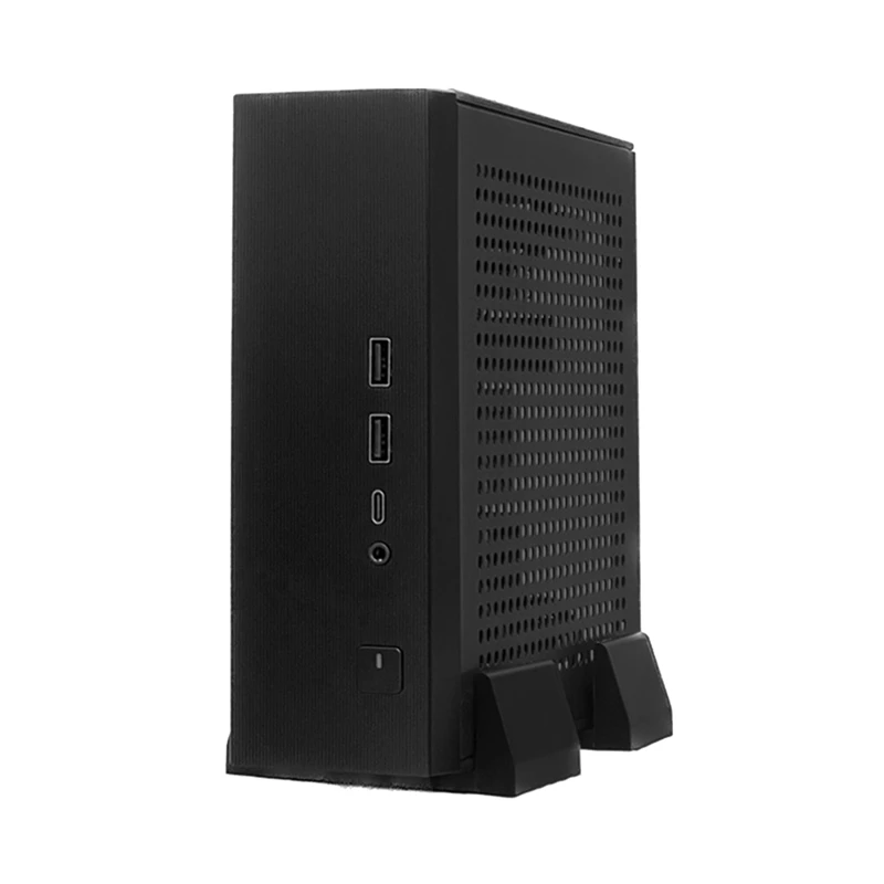 

1 компл. Mini ITX компьютерное шасси источник питания постоянного тока промышленное управление шасси настольное компьютерное устройство поддержка настенной подвески