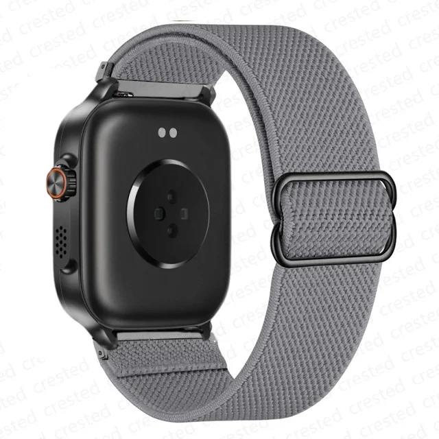 Adjustable Nylon Elastic 22mm Watch Strap Replacement Bracelet