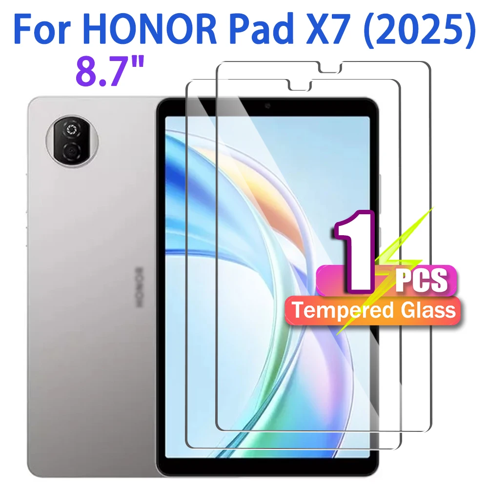 قسط الزجاج المقسى ل HONOR Pad X7 (8.7 ") 2025 مقاو...