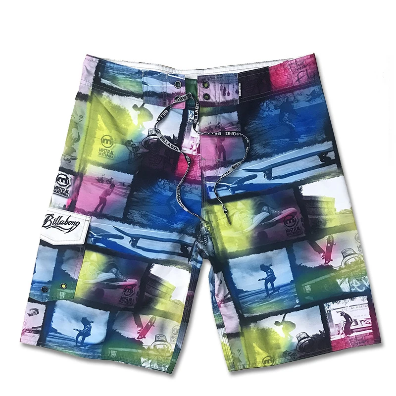 Billabong bañadores de playa para hombre, traje de baño informal de secado rápido para Surf, traje de baño pantalones cortos de playa| AliExpress