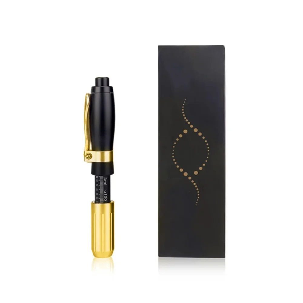 High Pressure Hyaluronic Acid Syringe Kit Hyaluron Pen Syringe Needle Free Injection Tattoo Hyaluronic Pen Anti Wrinkle Moisture
