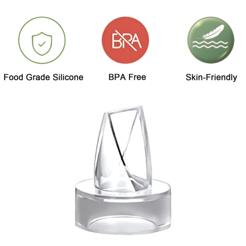 Efficient Silicone Breast Valves Anti Backflow Valves Maintain Clean
