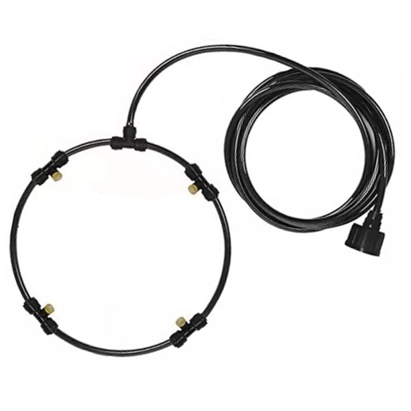 

Outdoor Cooling Misting Spray Kit Easy Installation Efficient Cooling System for Garden Backyard Patio