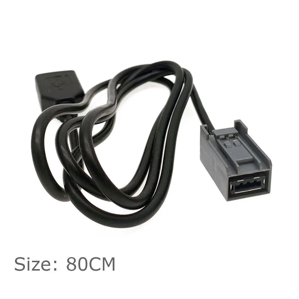 자동차 CD 라디오 스테레오 오디오 USB 어댑터 케이블, 미쓰비시 아웃랜더 ASX Lancer 2009 이후