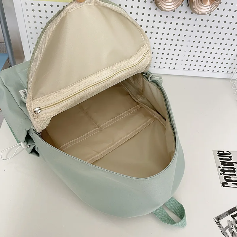 Cute School Backpack for Gilrs High School Large Capacity Travel Backpack Rucksack for Women Leisure Kawaii Daypack