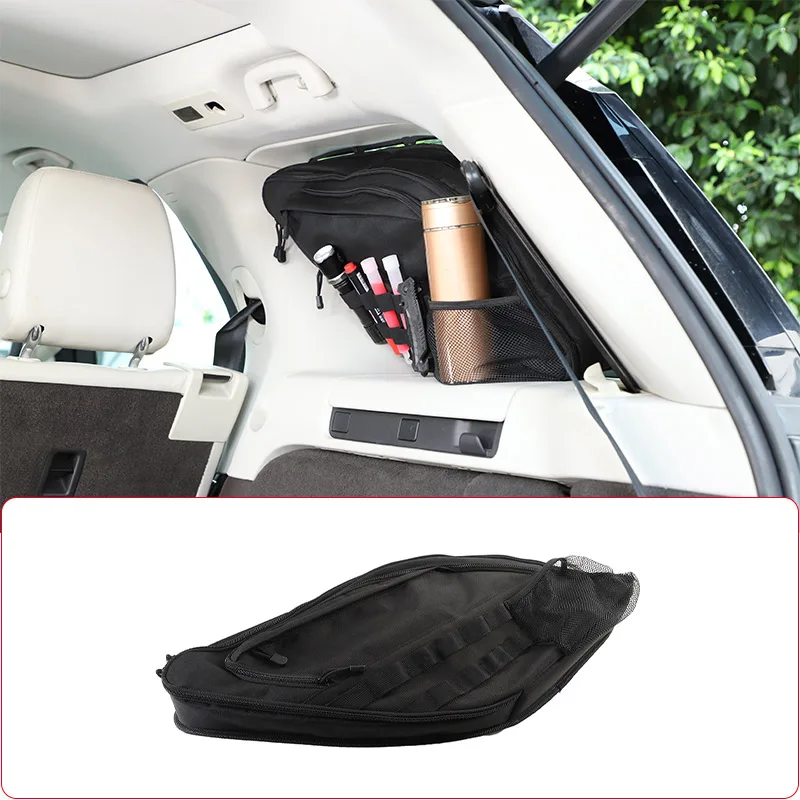 Caja De Almacenamiento Trasera Para Land Rover Discovery 5 (2017-2018) - ABS Negro