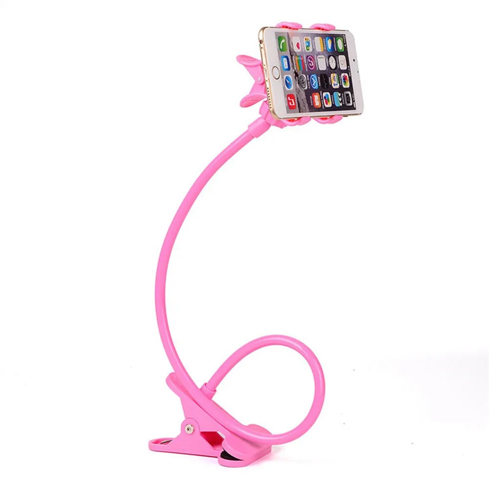 Flexible Phone Holder Stand with 360 Clip for Bed and Desk