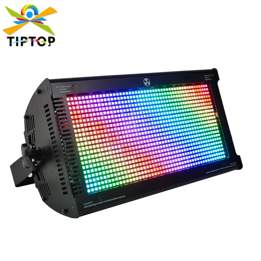 

TIPTOP LED MATRIX STROBE 1000W RGB Color 112 Segment Led Strobe Light Classical Club DJ Effect 112 Zone LED Chasing Strobe Slim