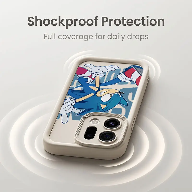 Cartoon Hedgehog Shockproof Phone Case