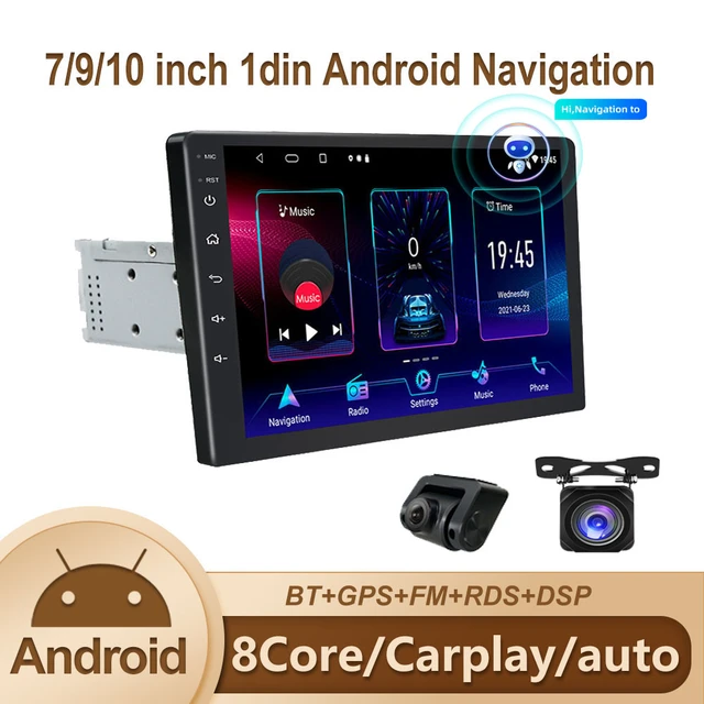 Autoradio Android 10 1-DIN GPS WIFI 3G - Auto-Média