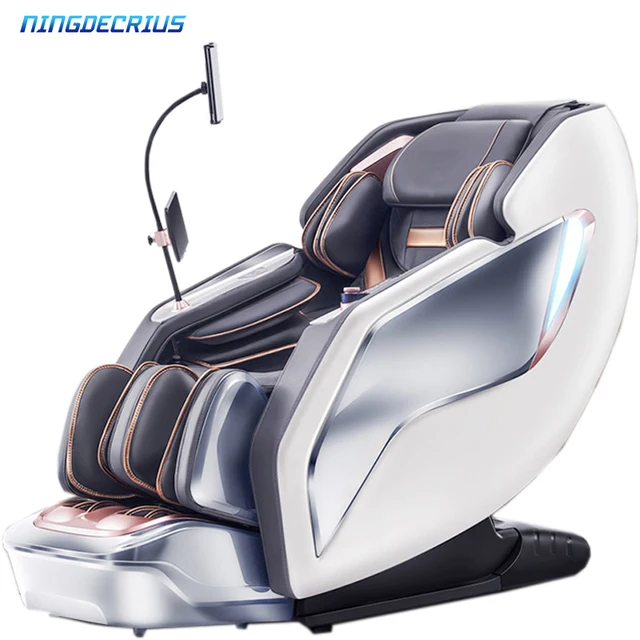 Alternative view of Ningdecrius 2024 New Design Dual Movement Zero Gravity 4d Massage Chair Electric Luxury Full Body Heating 3D Spa Massage Chair