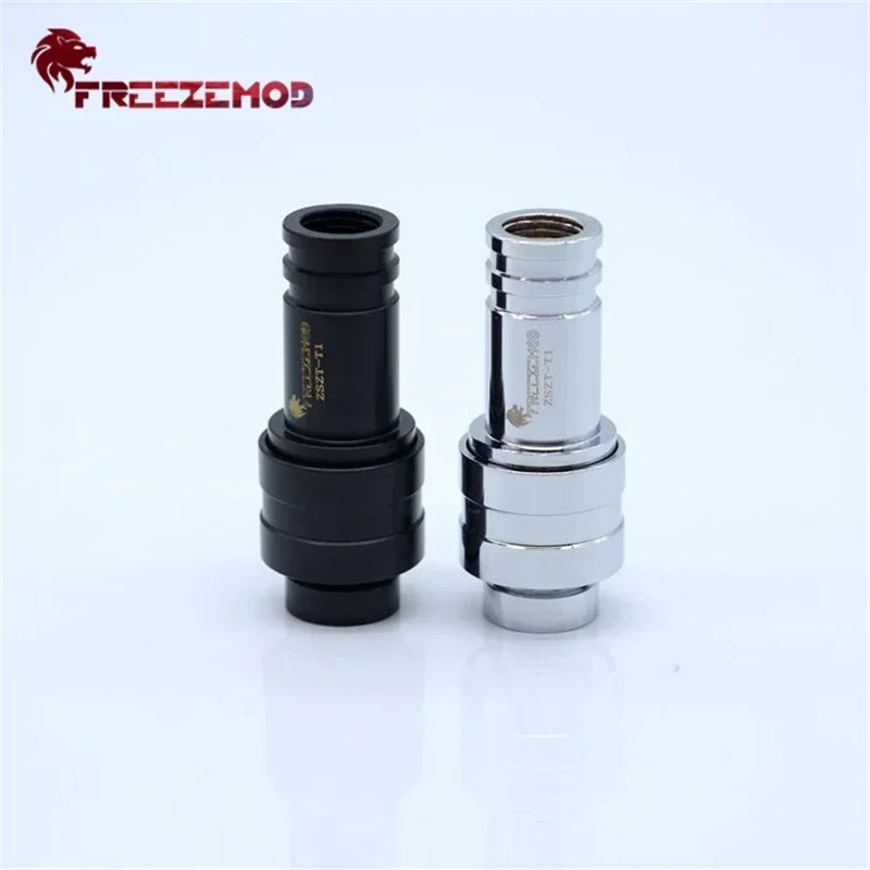 Zemod-computador pc Water Cooler Fitting Stop Adapter Copper Fitting Dupla Fêmea Dois Lados Fechados Fora da Água Zszt-t1 Zszt-t1