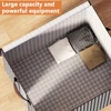 100/140/180L Household Storage Bag Waterproof Foldable Blanket Storage Bag Large Capacity with Reinforced Handle/Sturdy Zippers 6