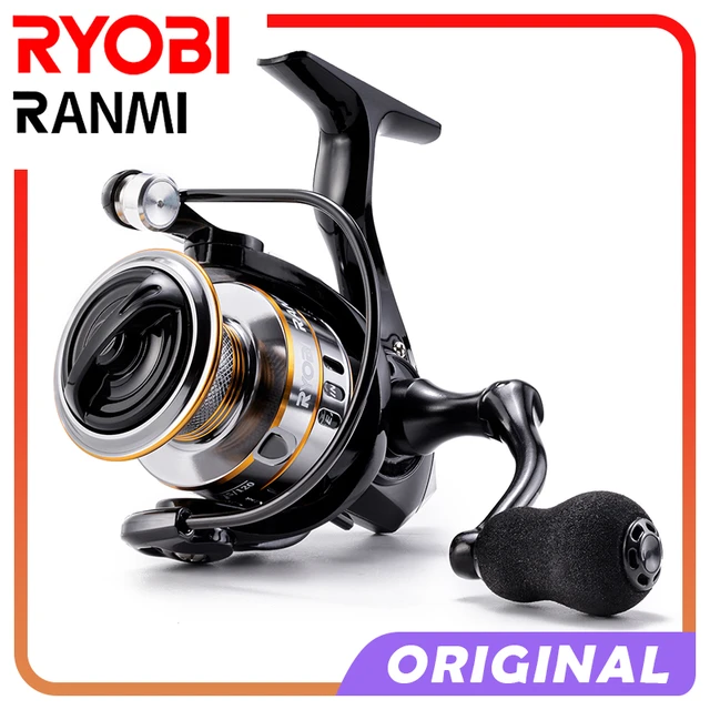 RYOBI RANMI RY Spinning Reels Ultralight Metal 5.2:1 Gear Ratio 1000-7000  Saltwater or Freshwater 17kg Max Drag Fishing reels - AliExpress