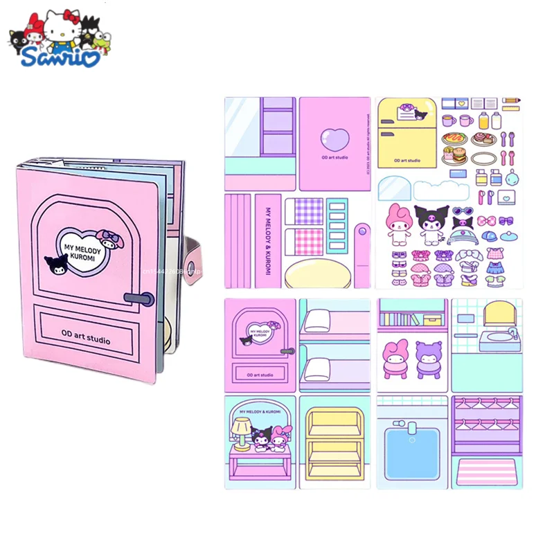  Hello Sanrio Kitty Sticker Books for Kids, Adults