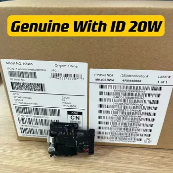 아이폰용 고속 C 타입 PD 충전기, USB C 20W 전원 어댑터 박스, ID 20W, 9V 2.22A, 15, 14, 13, 12 프로 맥스, 정품, 10 개